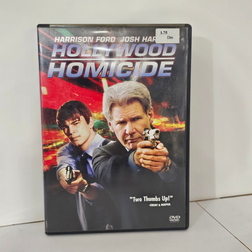 Hollywood Homicide DVD Harrison Ford Josh Hartnett Action Comedy 2003 Movie
